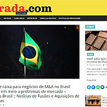 Fluxo de caixa para negcios de M&A no Brasil diminui em meio a problemas de mercado  BizNews Brasil :: Notcias de Fuses e Aquisies de empresas